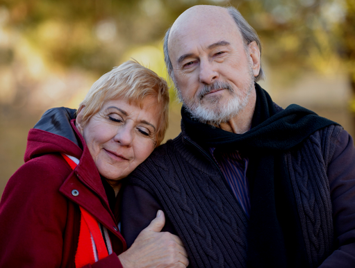 Retired couple